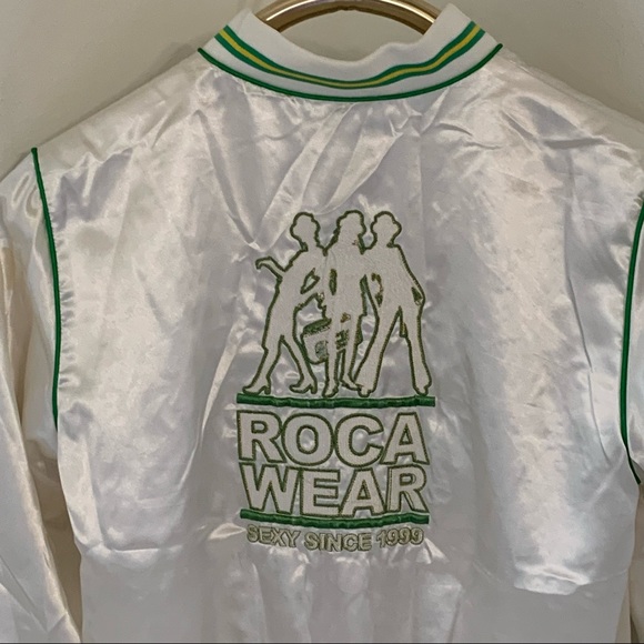 Rocawear Jackets & Blazers - 🦚NEW PRICE🦚 “SEXY SINCE 1999” Rocawear Satin Bomber Jacket